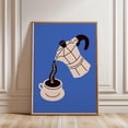 thumbnail image 1 of Buongiorno Moka Pot Coffee Poster Italian Kitchen Decor Poster Decor For Living Room Bedroom, Stretched Canvas Size 12x18 F03.1.14l2211, 1 of 4
