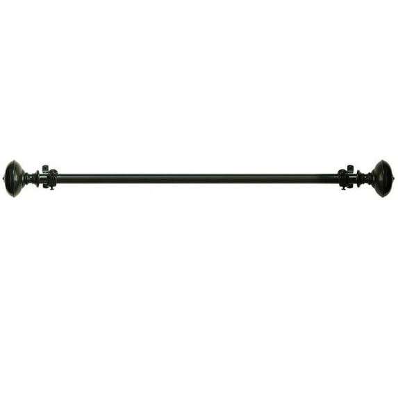 Achim Buono II Decorative Rod & Finial Othello 28-48-Finish:Mocha,Size:Width