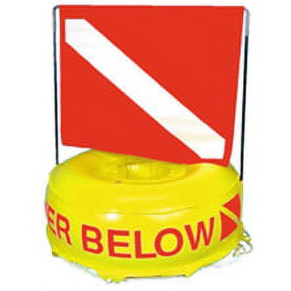 Buoy Inflatable Flag-N-Float Diver Down Flag Float Marker