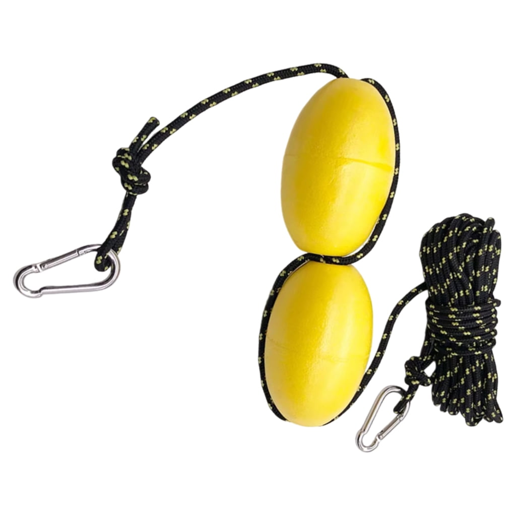Buoys Ball Float Leash with Clip Rope 30ft.. Marine Rope Tow Line Easy ...