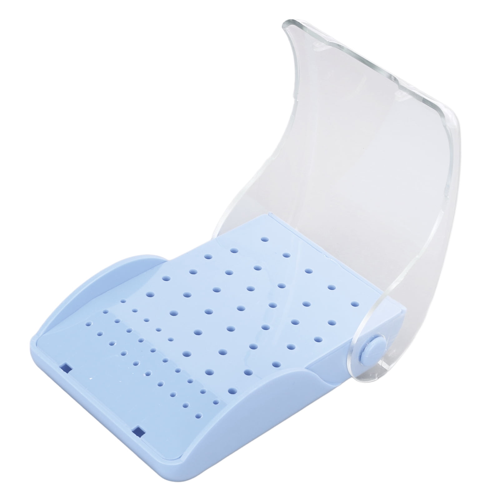 Bur Box, Bur Autoclavable Case 60 Holes Plastic Safe For Dentist