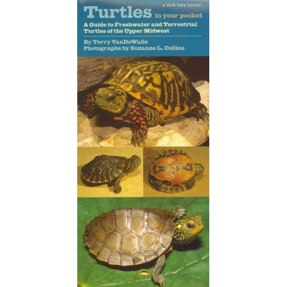 Bur Oak Guide: Turtles in Your Pocket : A Guide to Freshwater and Terrestrial Turtles of the Upper Midwest (Sheet map, folded)