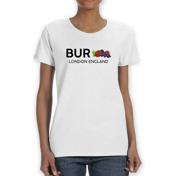 Bur Strawberry T-Shirt Women -Smartprints Designs, Female Small