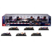 Burango Red Bull Formula Racing Die-cast Model 6-Pack