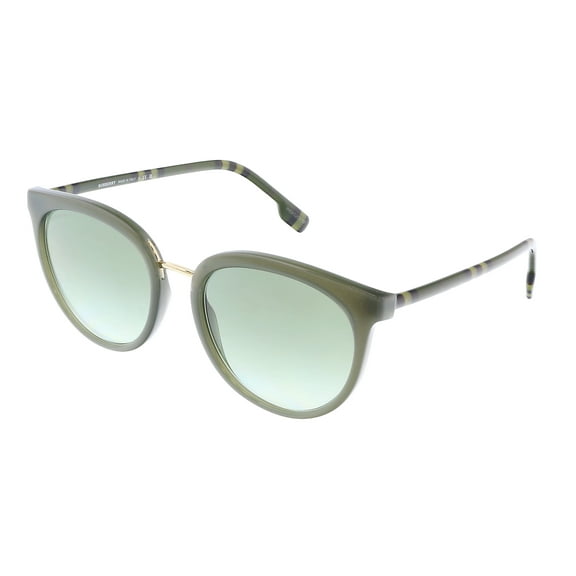 Burberry 0BE4316 40098E Willow Green Round Full Rim Sunglasses for Womens