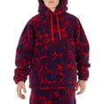 thumbnail image 1 of Burberry Abstract Rose Print Fleece Hoodie, Size X-Large, 1 of 1