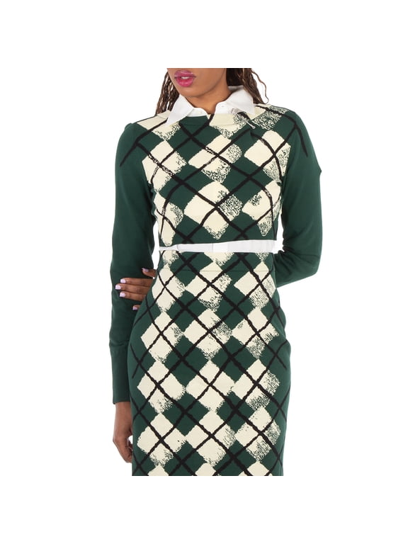 Argyle Pattern Sweater (Women's)