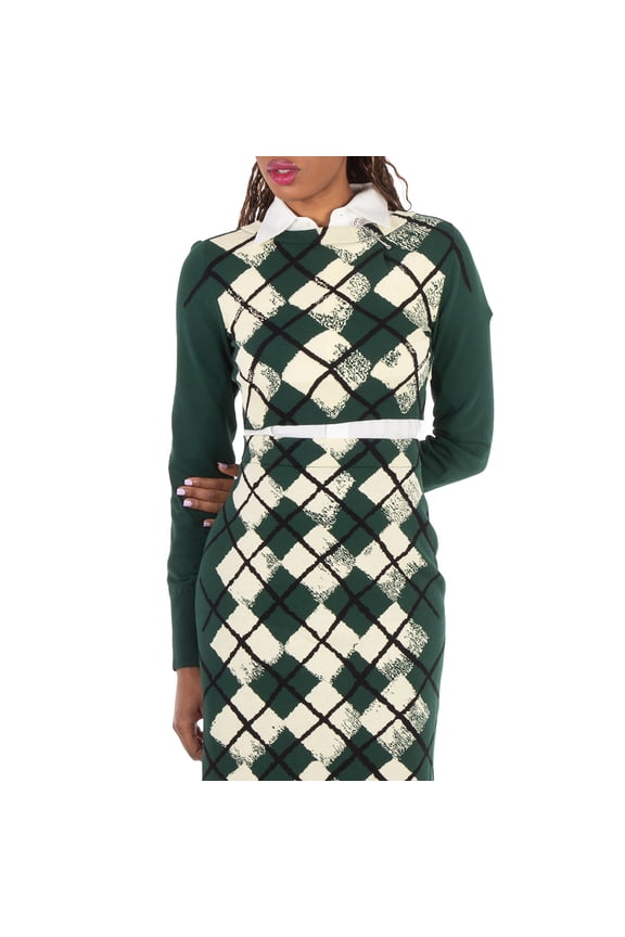 Argyle Pattern Sweater (Women's)