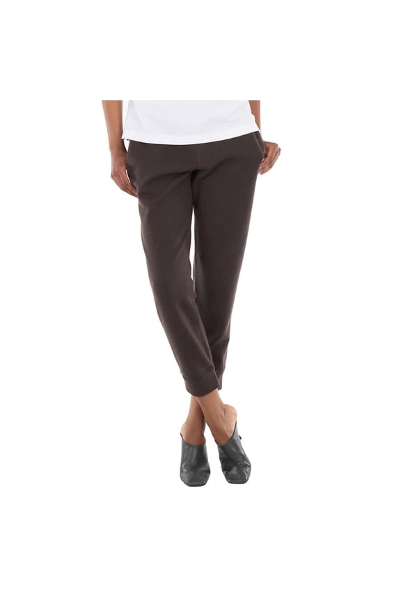 Asian Fit Logo-Embellished Wool Jogging Pants, Size Medium