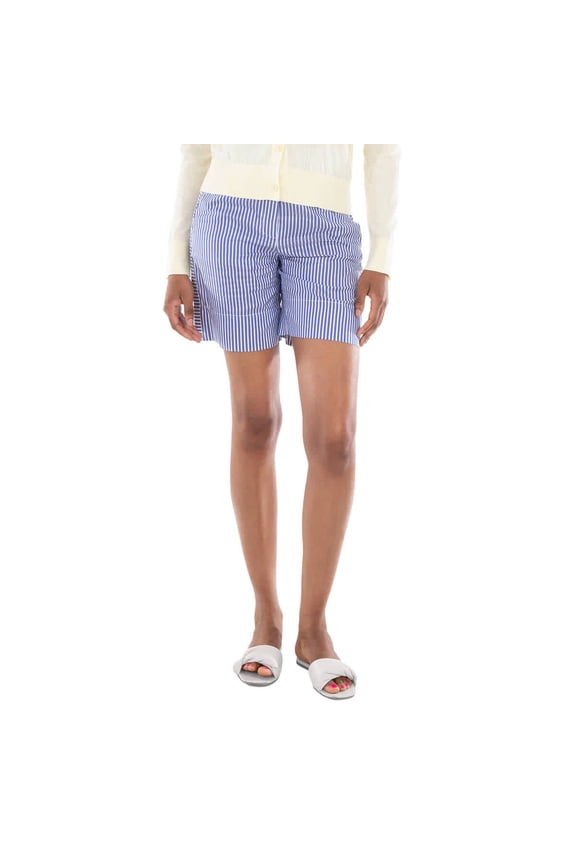 Asian Version Striped Silk Quality Shorts, Brand Size 2 ( US Size 0 )