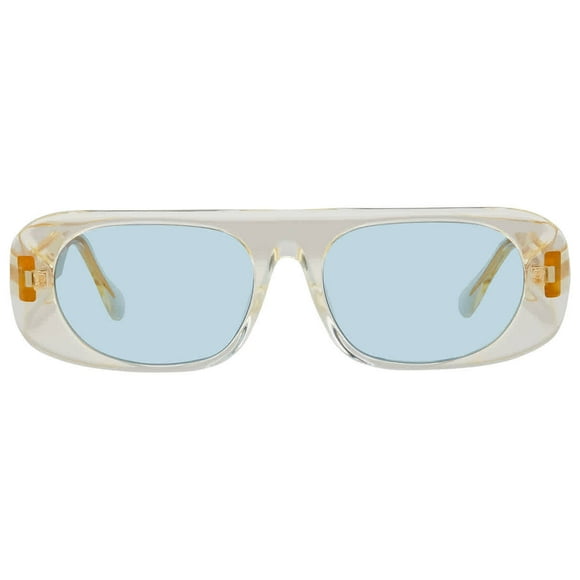 BURBERRY BE4322 387980 Transparent Yellow Azure 61 mm Women's Sunglasses