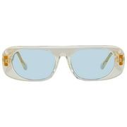 BURBERRY BE4322 387980 Transparent Yellow Azure 61 mm Womens Sunglasses