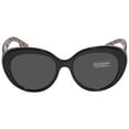 thumbnail image 1 of Burberry BE 4298 Plastic Womens Cat Eye Sunglasses Black 54mm Adult, 1 of 4