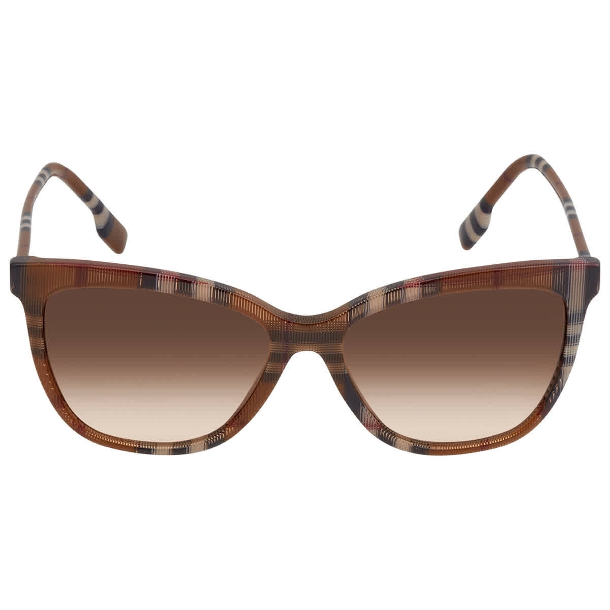 Burberry Clare Gradient Grey Square Ladies Sunglasses BE4308 