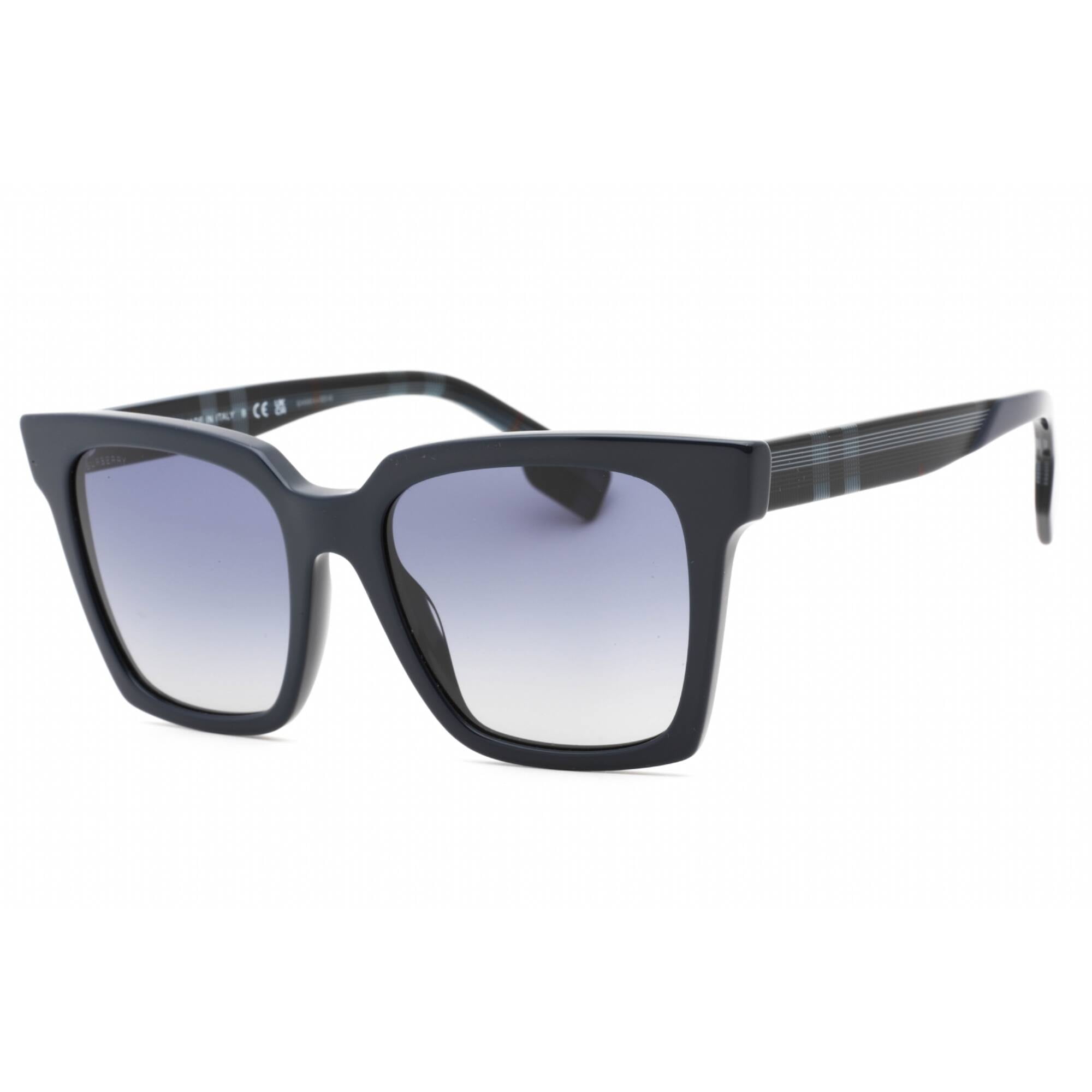 Burberry BE 4335 Plastic Womens Square Sunglasses Blue 53mm 