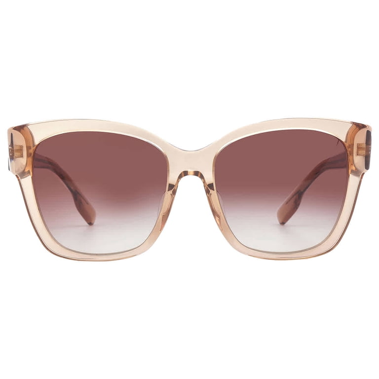 Burberry BE 4345F Acetate Womens Square Sunglasses Light  display picture 2