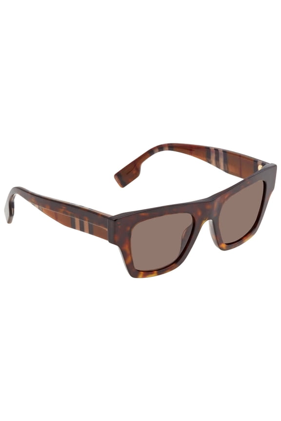 BE 4360 Plastic Mens Square Sunglasses Brown 49mm Adult