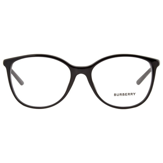 Burberry BE 2128 Plastic Womens Phantos Eyeglasses Black 52mm Adult