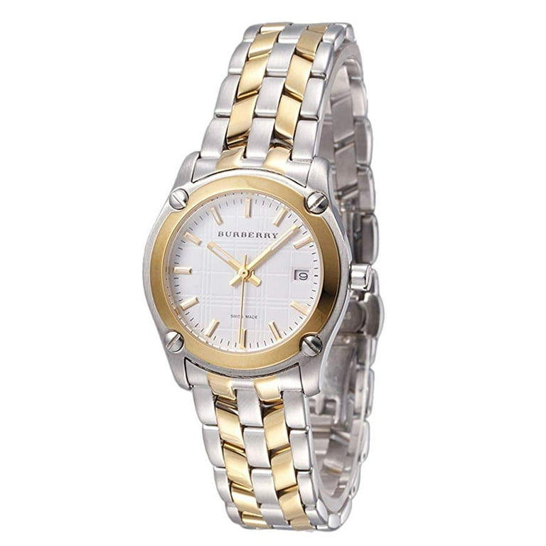 Burberry BU1857 Womens Two Tone Watch