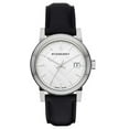 thumbnail image 1 of Burberry BU9106 Large Check Black Leather Strap Watch, 1 of 5