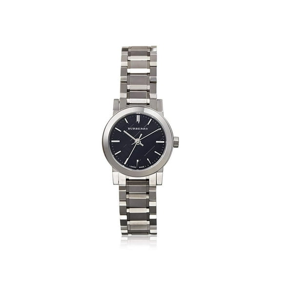 Burberry Women's Black Dial Stainless Steel Quartz Watch BU9201