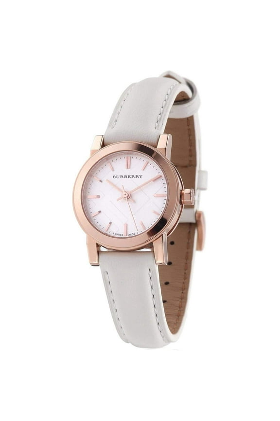 BU9209 The City Rose Gold Swiss Made Leather Womens Watch