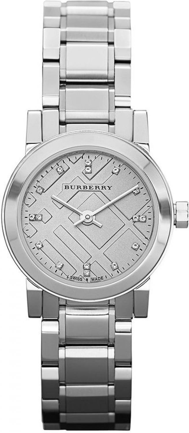 Burberry BU9213 The City Silver Swiss Made Womens Watch