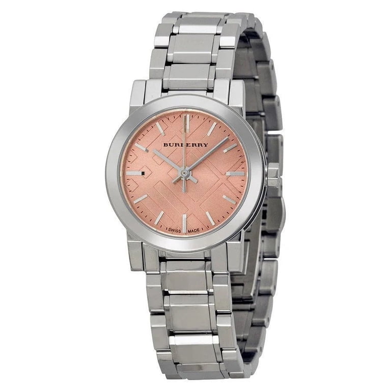 Burberry BU9231 The City Pink Diamonds Dial Silver Steel  display picture 1