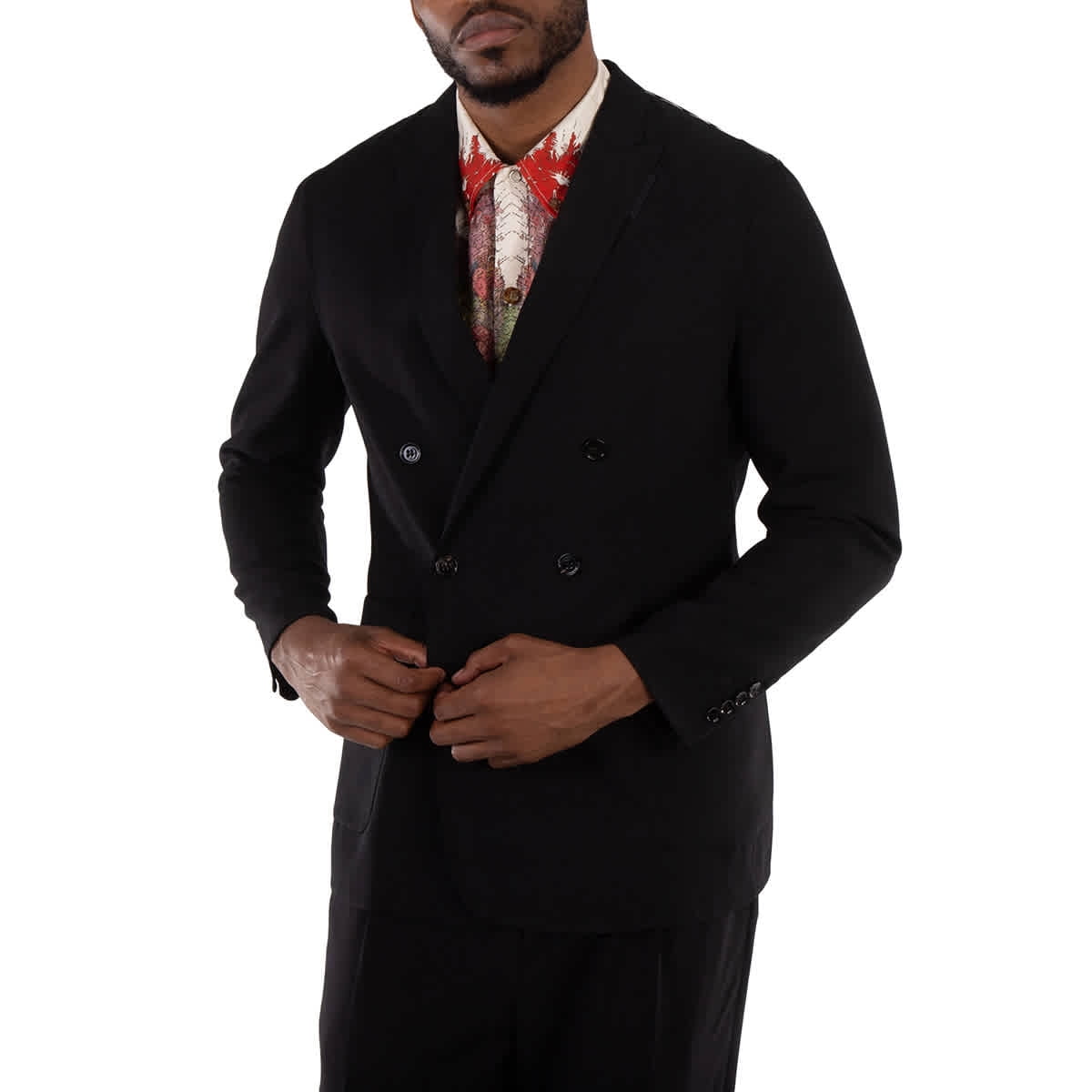 Burberry Black Sloane Double Breasted Blazer Brand Size 48R US Size 38R Walmart