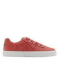 thumbnail image 1 of Burberry Boys Noah Check Leather Low-Top Sneakers, Brand Size 33 (2 Kids), 1 of 1
