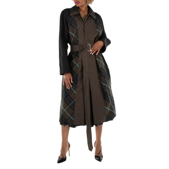 Burberry Bradford Reversible Belted Car Coat, Brand Size 10 (US Size 8)