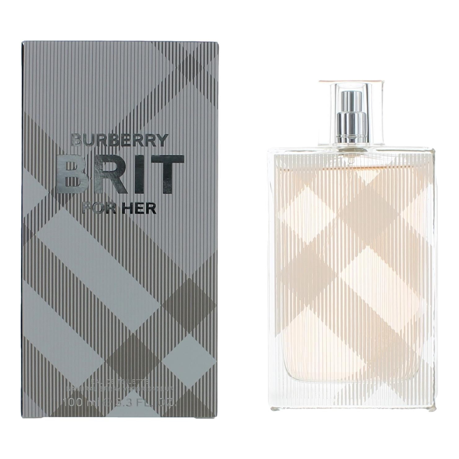 Burberry Brit Eau de Toilette, Perfume For Women, 3.3 Oz