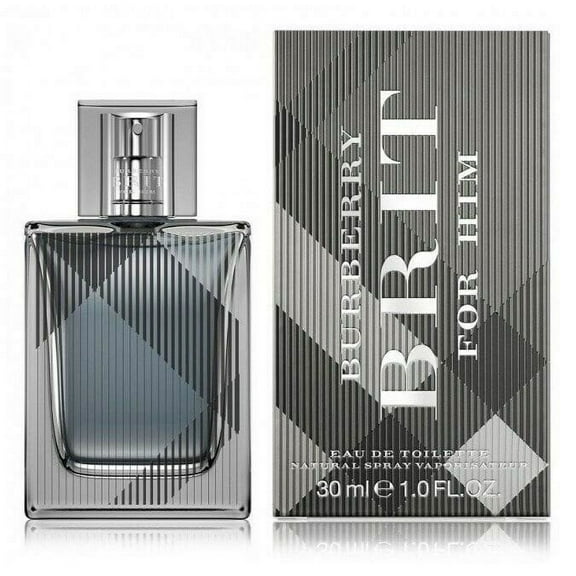 Burberry Brit for Him 1.0 oz EDT spray mens cologne 30 ml NIB