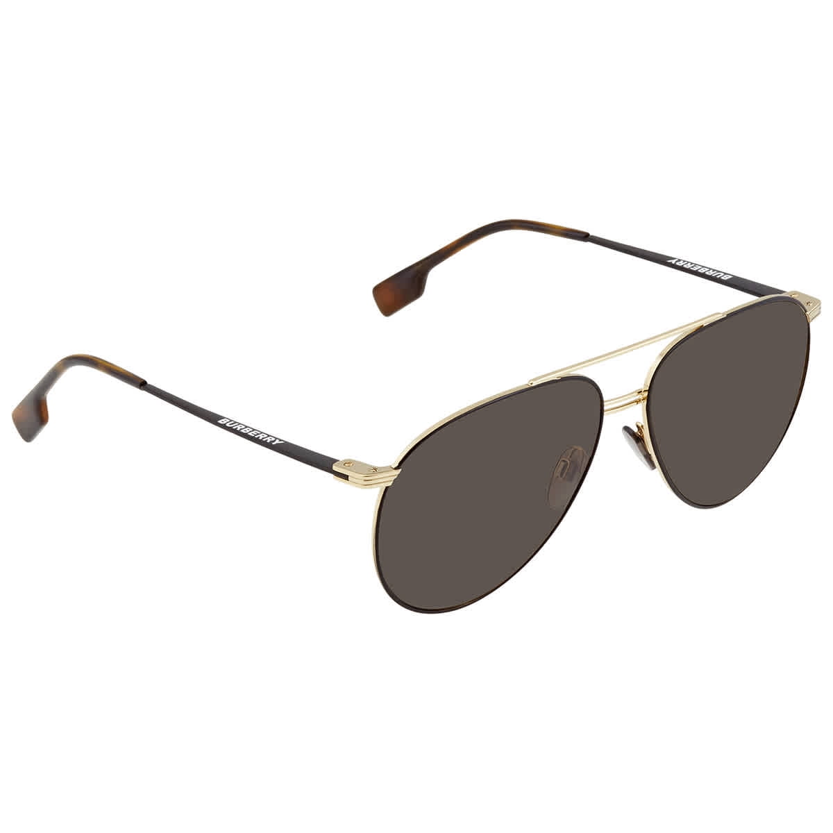 BURBERRY BE 3108 12933 Sunglasses Gold Matte Black  display picture 2