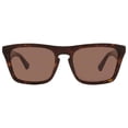 thumbnail image 1 of Burberry BE 4434 Plastic Unisex Square Sunglasses Dark Havana 57mm Adult, 1 of 2