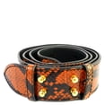 thumbnail image 1 of Burberry Burnt Amber Croco-embossed Leather Bag Strap, 1 of 1
