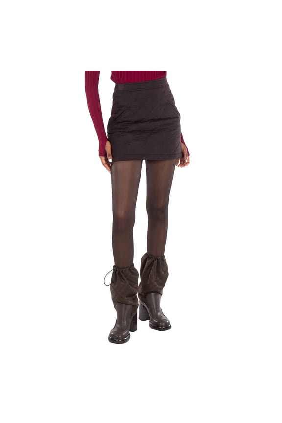 Casia High-Waist Quilted Skirt, Brand Size 6 ( US Size 4 )