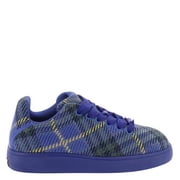 Burberry Check Nylon Knitted Box Sneakers, Brand Size 42.5  US Size 9.5