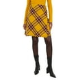 thumbnail image 1 of Burberry Check-Pattern Frayed Kilt, 1 of 1