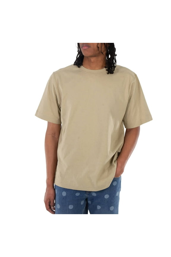 Cotton Crewneck Oversize T-Shirt, Size X-Small
