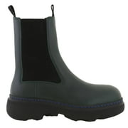 BURBERRY Creeper Leather Chelsea Boots, Brand Size 38 ( US Size 8 )