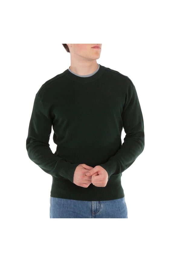 Crew Neck Wool Jumper, Size Medium