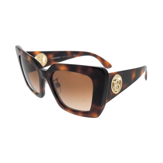Burberry Daisy Gradient Brown Butterfly Ladies Optical Sunglasses BE4344F 331613 53