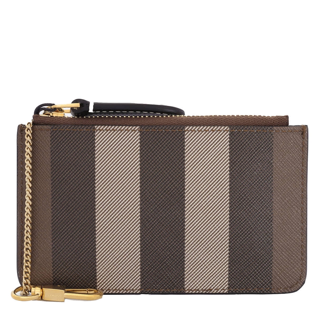 Burberry Dark Birch Brown Kelbrook Zip Coin Purse - Walmart.com