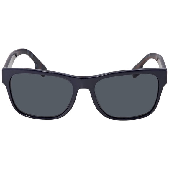 Burberry Dark Grey Rectangular Men's Sunglasses BE4309 395987 57