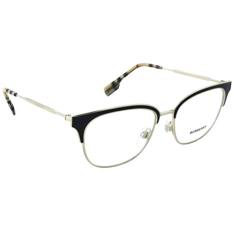 Burberry Demo Square Ladies Eyeglasses BE1334 1109 52  display picture 1