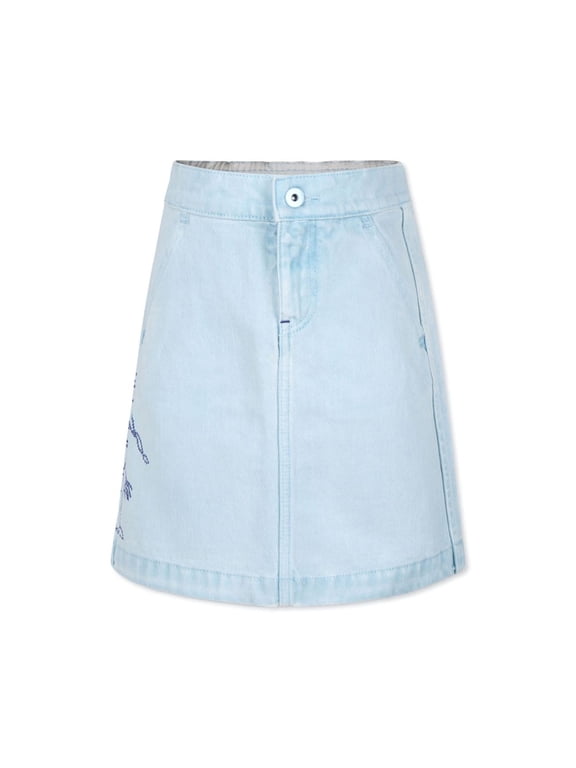 Kids EKD Denim Cotton Skirt, Size 4Y
