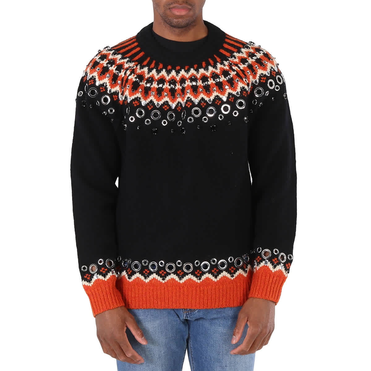 Burberry fair isle sweater best sale