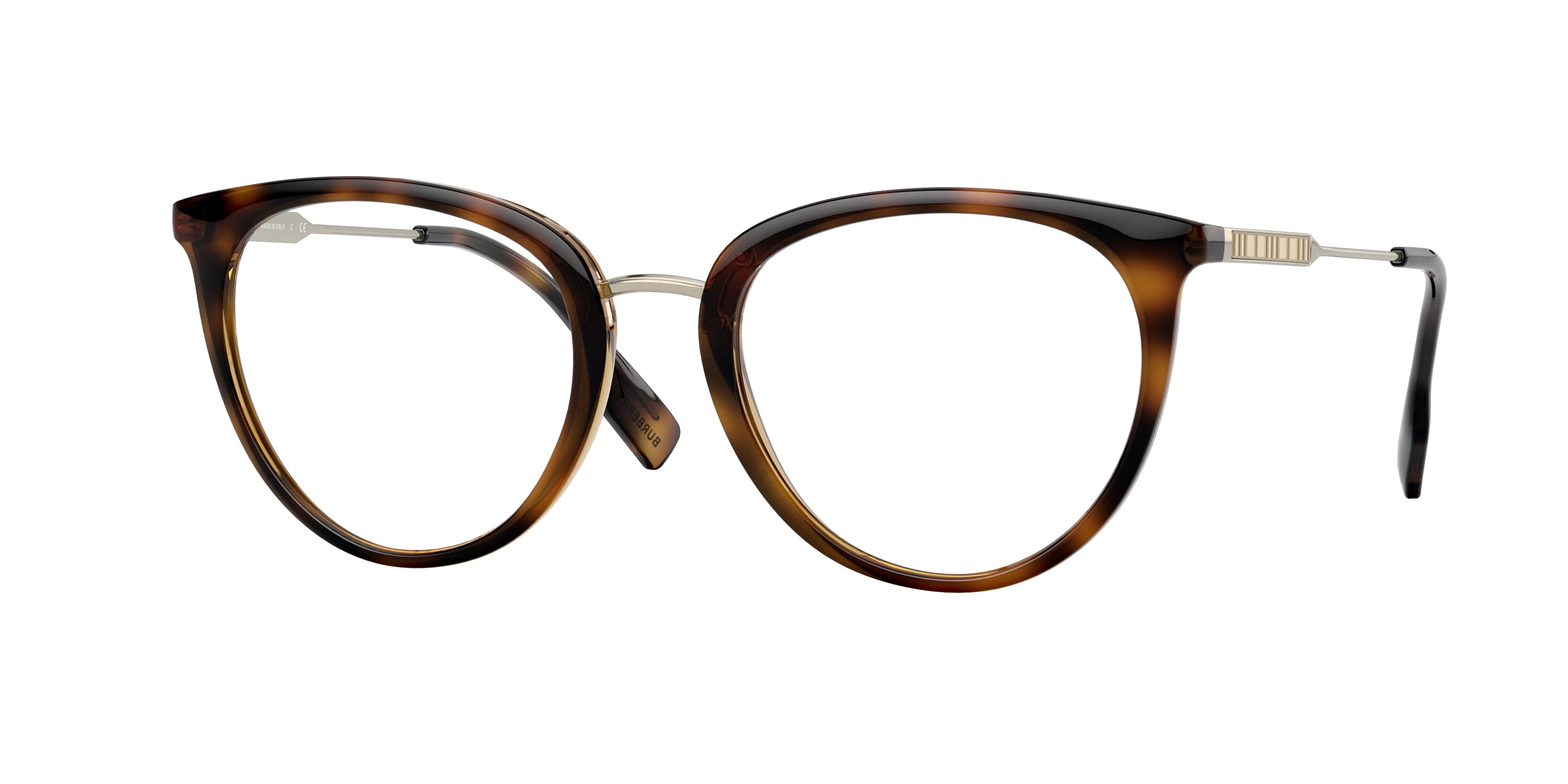 Burberry Eyeglasses BE2331 3884 52mm Dark Havana / Demo Lens  display picture 3