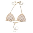 thumbnail image 1 of Burberry Female Triangle Swimsuit White Sizes standard XXXS-7XL, 1 of 3